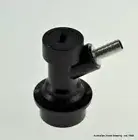 Disconnect BLACK (PL barbed) for beer hose home brew cornelius kegging