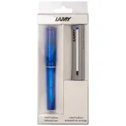 LAMY Balloon Rollerball Pen and Ink Set Blue