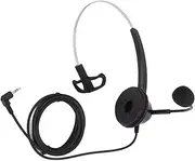 H360 2.5 Business Headset Monaural Phone Headset with HD Mic Call Center Customer Service Office