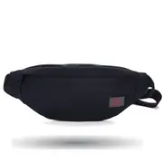 New Men Casual Waist Pack Bag Brand Canvas Shoulder Fanny Packs Women Belt Bag Pouch For Money Phone Black Bum Hip Bag