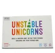 Unstable Unicorns Board Game - Build a Unicorn Army 2-8 Players 14+