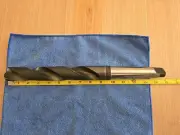 1-3/8" National Drill & Tool Company Vtg. HSS TWIST DRILL BIT USA MORSE TAPER