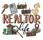 Sublimation Print Realtor Life Ready to Press Heat Transfer