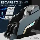FORTIA Electric Massage Recliner Chair Full Body Zero Gravity Heat Bluetooth