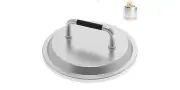 15" Stainless Steel Fire Pit Cover Accessories for Solo Stove Ranger Fireplaces