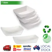 Disposable Cardboard Takeaway Enviro Food Tray Container Catering Kraft Paper