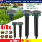 4/8x Gardeon Snake Repeller Solar LED Power Pest Multi Pulse Repellent Rodent