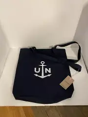 NEW - Ulysse Nardin XPLOREARTH Tote Bag recycled cotton blue white