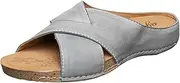 [Antelope] Women's Sansa Leather Flip-Flop Sandals