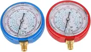CHILDWEET Car Air Conditioner Refrigerant High Low Pressure Gauge Set Ac Pressure Gauges