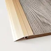Floor Transition Strip Transition Strip Tile to Wood Transition Strip for Doorway, Slip Laminate Flooring Carpet Threshold Edge Trim Strip, for Doorway Room Entrance, Easy(Gold)