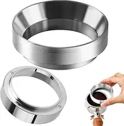 2 Pack 58mm Dosing Funnel, Espresso Dosing Funnel with Magnetic, Lightweight Aluminum Espresso Funnel, 58mm Portafilter Funnel, coffee distribution tool, coffee machine accessories