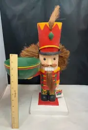HUGE Rare NWT DEPT 56 2016 Enesco CRAZY NUTS & CRACKERS NUTCRACKER 17" Height