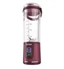 Ninja Blast 18oz Portable Blender with Flat Lid and Blade Cover-Cranberry-NEW