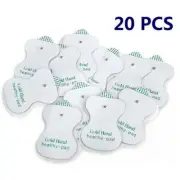 10 20 40 100 Electrode Pads for Tens Unit 7000 3000 Machine EMS Massager 4x4cm