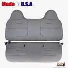 1999 Ford F250 F350 F450 F550 XL Work Truck Bench Bottom & Top Vinyl Cover Gray