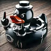 Cute Ashtray, Portable Ashtray, Ash Tray Outdoors, Cute Duck Ashtray, Creative and Personalized Trend Household Duck Ashtray