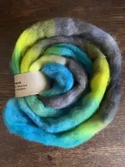 9. The Hermit Tarot - Hand Painted Merino Wool Roving Chime