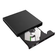 USB 2.0 Slim External DVD Rom Optical Drive CD DVD RW Player Reader Recorder k