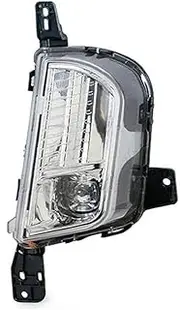 Car Fog Lamp Assembly for F&ord for Edge 2019 2020 Car Daytime Running Light Car Front Bumper LED DRL Fog Lamp Driving Fog Light Front Bumper Fog Light(Only 1 Right)