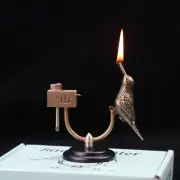 Vintage Lighter Copper Retro Bird Kerosene Lighter Antique Collection Men Gift