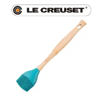 在飛比找PChome24h購物優惠-LE CREUSET-耐熱矽膠V油刷 (加勒比海藍)