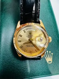 在飛比找Yahoo!奇摩拍賣優惠-Rolex 勞力士 1803 day-date 稀有寬面男孩