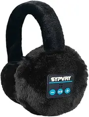 [SYPVRY] Wireless Earmuffs, Wireless Earphone, Ear Warmers, Winter Bluetooth Ear Muffs, Womens Ear Muffs, Headphones Men's Women Winter Music Muff (Black), Black, One size