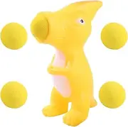 Shoot Foam Ball Toys, Dinosaur Toys Foam Ball Popper Toy, Stretchy Fidgets Dinosaur Shaped Toys, Reducer Sensory Toys for Kids and Adults Yyss