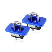 2xRaised Truck Bed Retractable Tie Down Anchors Point Loop Hooks for Ford GM RAM