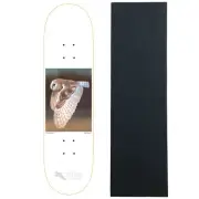 Zero Skateboard Deck Dane Burman Barn Owl 8.37" x 31.9" with Grip