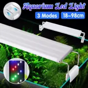 LED Colour Changing Aquarium Fish Tank Light Water Grass Clip Bracket Lamp AU