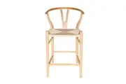 SK Designer Living | Replica Hans Wegner Wishbone Stool | Natural