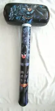 Marvel Comics Batman 32" Inflatable Hammer Mallet Toy in Cellophane Bag-New!