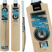GM Cricket Bat - Kashmir Willow - HEX Grip - Available in Various Grades & Sizes for Children to Full Size