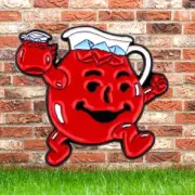 KOOL AID - Original Red Pitcher Mascot - 1.34" Enamel Pin NEW Shipping Included