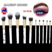 10pcs Professional Makeup Brush Set Foundation Blusher Cosmetic Make Up BrusheSW