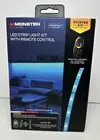 Monster LED Strip Light dimmable Kit With Remote Control 6.5 feet