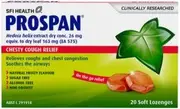 SFI HEALTH Prospan Chesty Cough Relief Soft Lozenges x 20 Pack