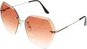 [Gatuida] Stylish Frame Party Eyeglasses Outdoor Sunglasses for Summer Fun for Festivals Beach Activities and Street Photography