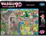Holdson 1000 Piece Jigsaw Puzzle - Wasgij Destiny 28 - Dad Cave