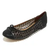 3240I ballerine donna nere JEFFREY CAMPBELL astair spike scarpe shoes women