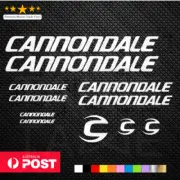 Cannondale Vinyl Decals Stickers Sheet Bike Frame Cycle Cycling CAAD RUSH Jekyll