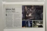 Splinter Cell Double Agent Preview Vintage Video Game Magazine Article Print Ad