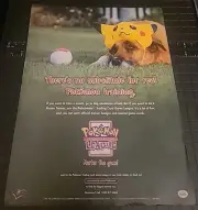 Pokémon TCG League Wotc 2000 Print Ad 8x11 Great To Frame