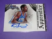 2013-14 Crusade HOLLIS THOMPSON #30 Apprentice Autograph 76ers GEORGETOWN Hoyas
