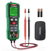 TESMEN TSM-192 Handheld Digital Multimeter, Voltage Tester with Leads, Voltme...