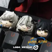 Arknights Theme Custom Lappland Keycap For Mechanical Keyboard Texas SilverAsh