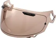 X AUTOHAUX Motorcycle Helmet Visor Shield - Motorcycle 3-Snap Helmet Visor Replacement- for RX-7X Resin Light Brown -1pc