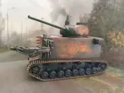 Post Apocalyptic 1:35 Tank Panzer Model Kit